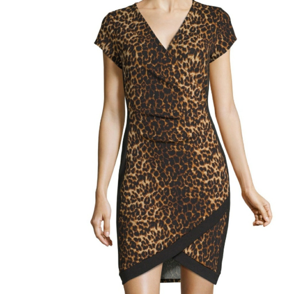 Cheetah print dress
